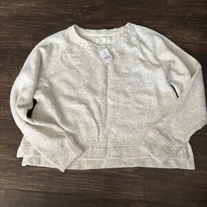 Lou & Grey for Loft Cream Confetti Crew Neck Sweater Women’s  XS NWT